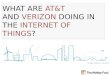 What are Verizon and AT&T Doing in the Internet of Things?