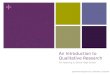 Introduction to qualitative research for shs teaching