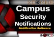 How to send school campus mass notification alerts