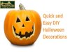 Quick and Easy DIY Halloween Decorations