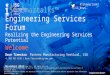 Engineering Services Forum - Welcome
