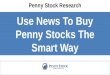 Use News To Buy Penny Stocks The Smart Way