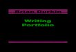 Brian Durkin Writing Portfolio
