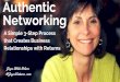 Authentic Networking: Simple Strategic Process for Returns