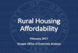 Rural Housing Affordability