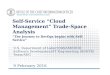 Self service provisoining tradespace analysis (draft) 2016 02-16