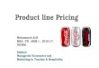Product line pricing