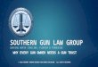 Gun Trust Considerations in North Carolina