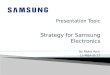 Strategy for samsung