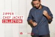 Zipper chef jacket collection lookbook web