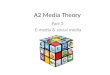 A2 Media Theory Part 3