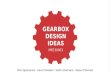 Gearbox Design Ideas - Creative Journey