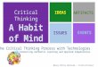 Critical Thinking A Habit of Mind