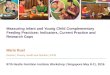 Measuring Infant and Young Child Complementary Feeding Practices