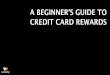 A Beginners Guide to Credit Card Rewards