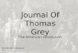 Thomas Grey's Journals