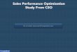 Sales Performance Optimization Study From CSO