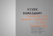 Vivek Ramaswamy(AXOVANT) - changing the market scenario in Biotechnology