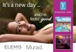 ELEMIS and Murad Flyer for Y Spa 2016