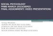 Social psychology(video slide)