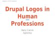 Drupal Logos in Human Professions