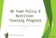 Tracking progress on food and nutrition policies