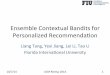 Ensemble Contextual Bandits for Personalized Recommendation