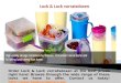 Small plastic food containers