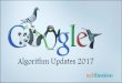 Google algorithm updates 2017