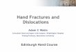 Hand Fractures and Dislocations