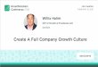 [GrowthHacker Conference '16] Willix Halim, SVP Growth at Freelancer.com: Creating A Full Company Growth Culture