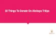 10 things to donate on akshaya tritiya