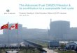Advanced Fuel CANDU Reactor & the Fuel Cycle
