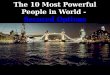 The 10 Most Powerful People in World - Secured Options