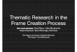 Thematic Research in the Frame Creation Process - Leeuwen, Rijken, Bloothoofd, Cobussen, Reurings, Ruts