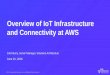 Overview of IoT Infrastructure and Connectivity at AWS