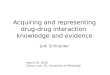 Acquiring and representing drug-drug interaction knowledge and evidence, Litman Lab, University of Pittsburgh, 2016-03-29