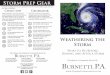 Weathering the Storm - What to Do Before, During & After a Storm