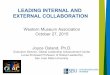 Leading Internal and External Collaboration