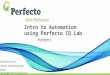Intro to Automation Using Perfecto's CQ Lab
