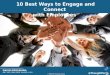 10 Best Ways to Engage and Connect with Employees