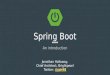 Spring boot - an introduction