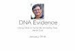 DNA Evidence with Ancestry