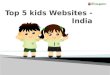 Top 5 kids websites