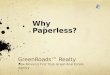 Why Paperless