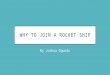 Rocket ship talk deck