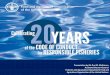 20 Year of the Code on Conduct for Responsible Fisheries