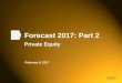 Tech M&A Monthly: Forecast 2017 pt. 2 - Private Equity