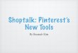 Shoptalk- Pinterest Tools HK