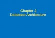 Chapter 2 database architecture
